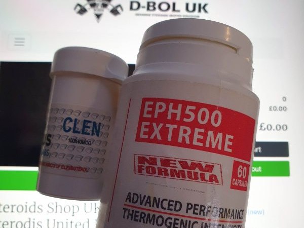 Ephedrine stack and Clenbuterol - EPH500 Extreme + 100 x Clenbuterol - Our best fat burning stack in the UK