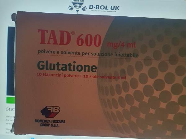 Glutathione TAD 600 Antioxidant - UK leading antioxidant 