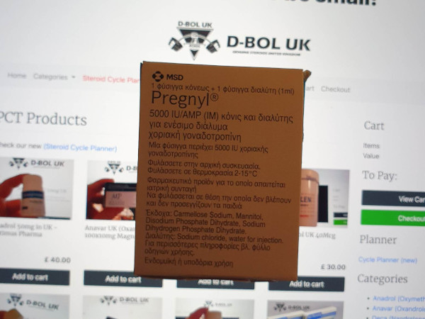 Genuine HCG 5000iu - Pharmacy Grade (NHS) original HCG for PCT and Pregnancy